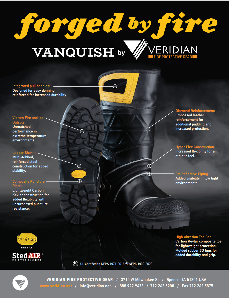 Vanquish Structural Firefighting Boots - Image 3