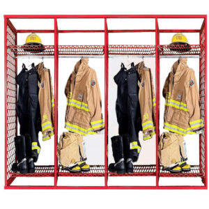 Wall-Mounted Gear Storage Lockers