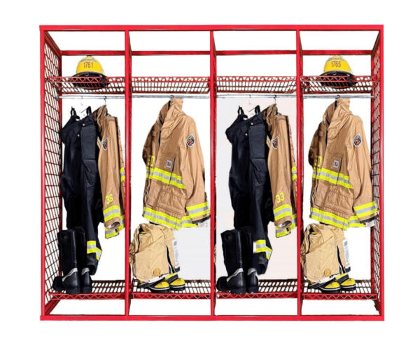 Wall-Mounted Gear Storage Lockers